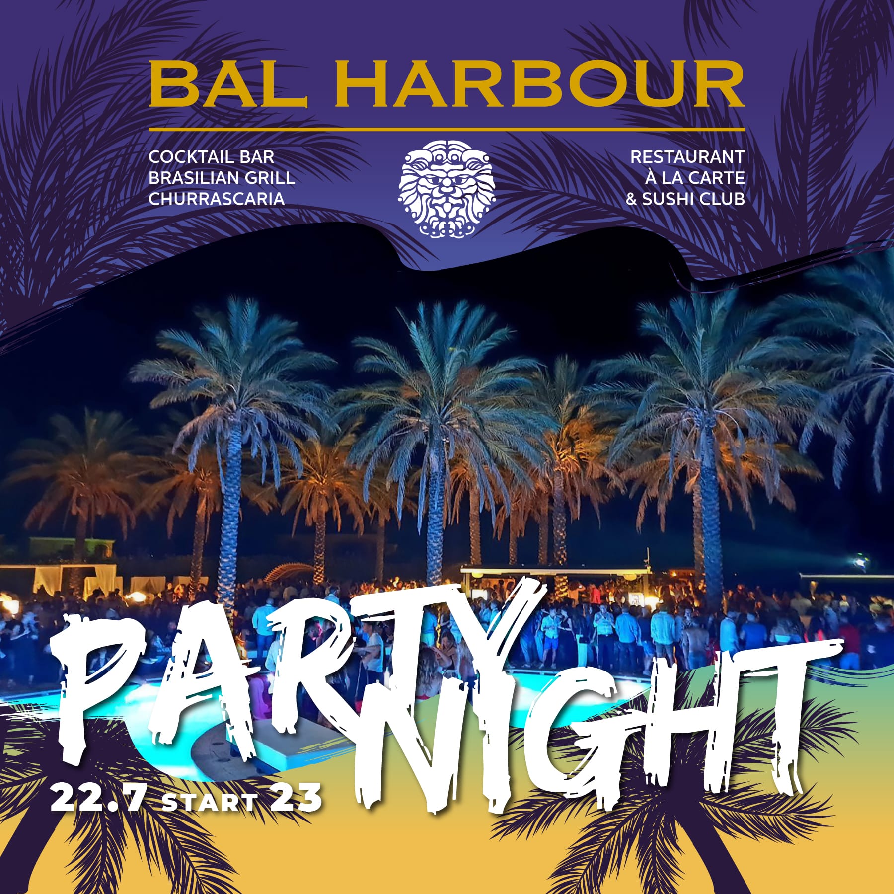 Party Night - Eventi a San Teodoro Venerdì 22 Luglio 2022 - Bal Harbour