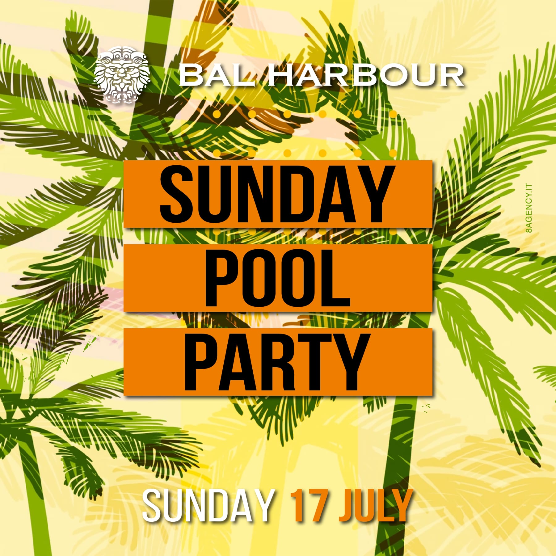 Pool Party Bal Harbour Domenica 17 Luglio Estate 2022